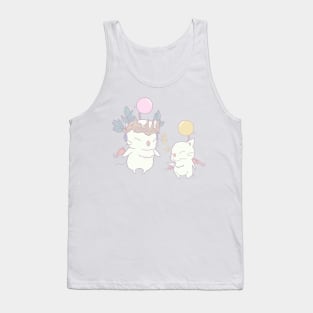 Chatty Moogles FFXIV Tank Top